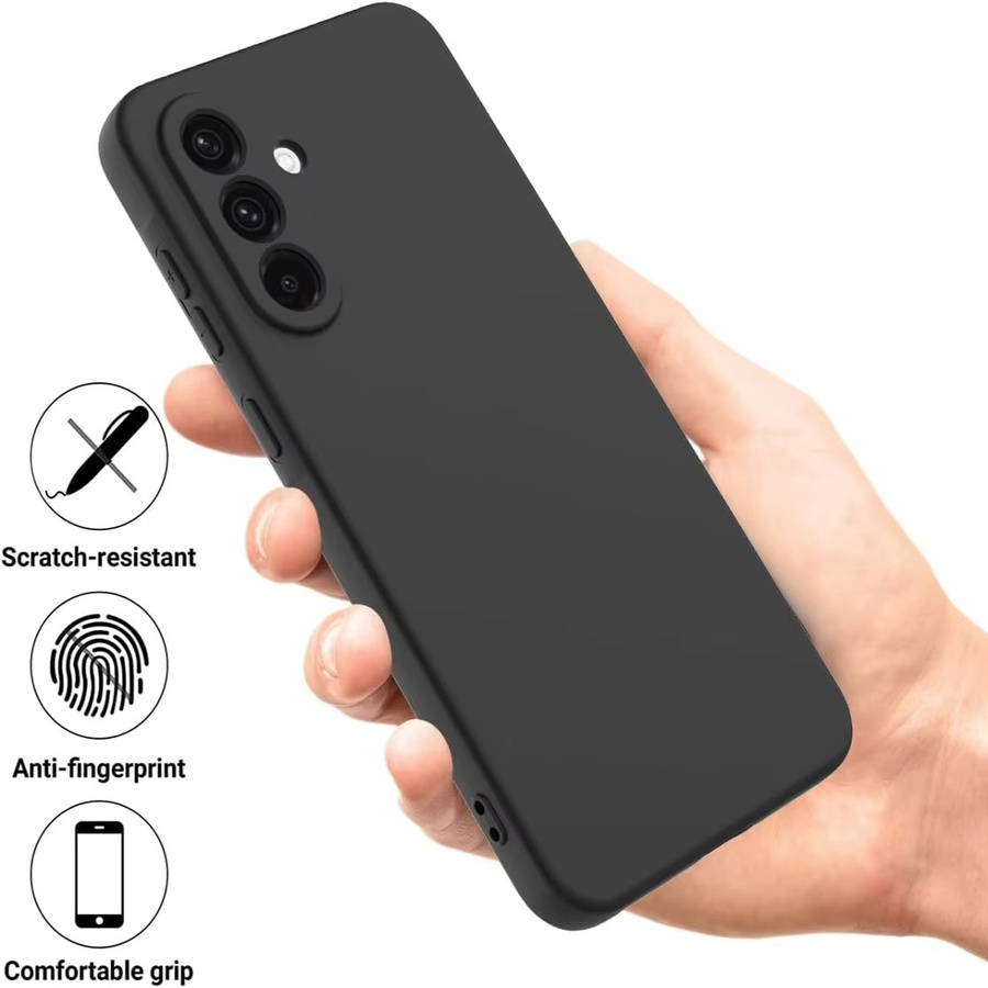 Stoßfeste Schutzhülle aus Flüssigsilikon mit Lanyard für Samsung Galaxy A17 A07 A56 A55 A05S A16 in Blau oder Schwarz - Bild 2