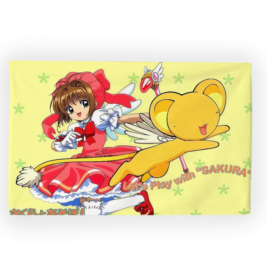 Warner Bros. Cardcaptor Sakura Anime Wandbanner Dekoration, Mehrfarbig, 40 x 40 cm - Bild 5
