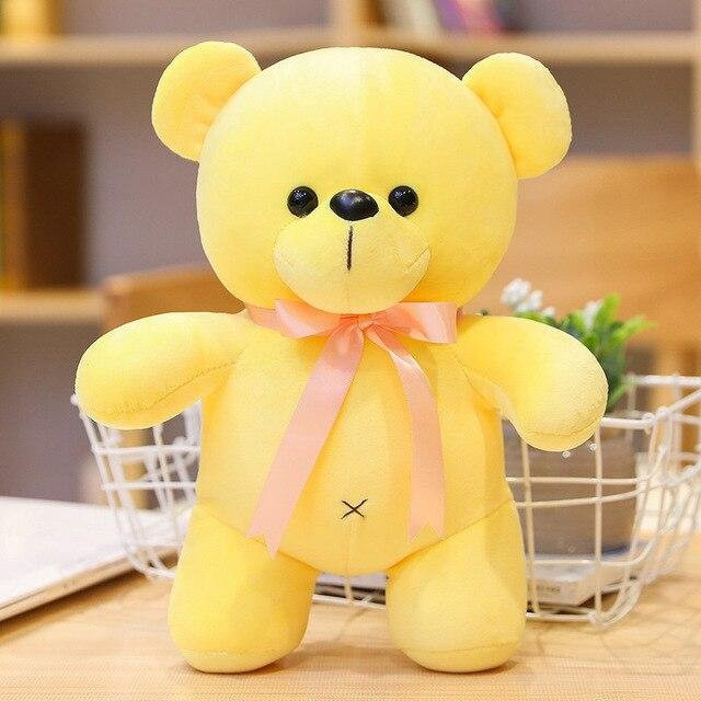 Binchi Keji Travel Teddybär Plüsch, gelb, 23cm - Bild 1