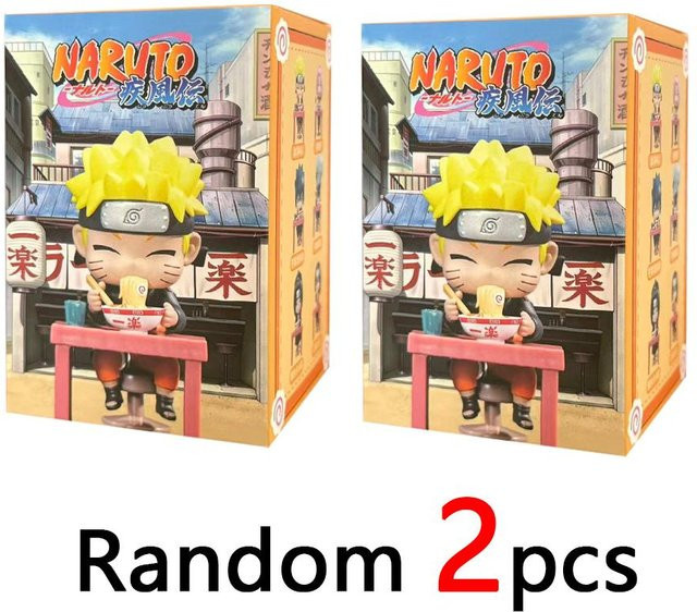 Yiran toy Naruto Shippuden Ramen-Thema Blind Box Chibi Mini PVC Anime Figuren - Bild 1