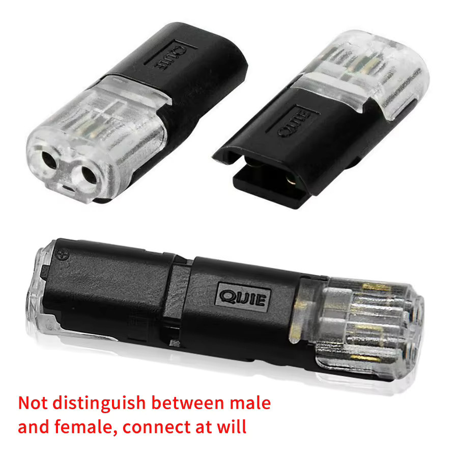 LOLGOOD 10er Set Wasserdichte 2Pin Schnellverbinder für Automotive Kabel und Drahtverbindungen - Bild 3