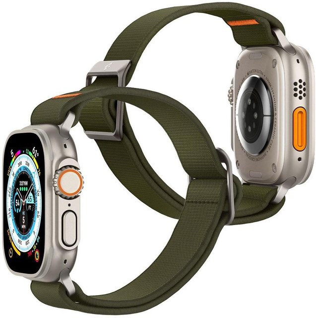Spigen Uhrenarmband Fit Lite Ultra, Khaki, Unisex - Bild 1