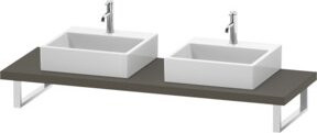 Duravit L-Cube Waschtischkonsole in Weiß, B/T: 80 x 55 cm - Bild 1