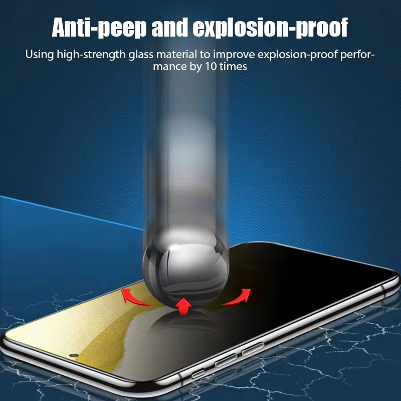 Xiaomi Anti-Spy Displayschutzfolie aus gehärtetem Glas für Redmi Note 15 Pro 14 5G 13 Pro 12 Pro 11 Pro 13 12 11 - Bild 2