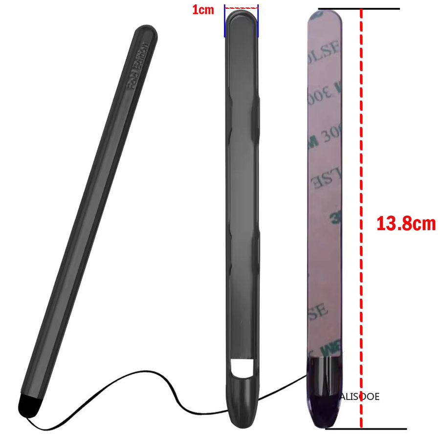 Pastable Pen Slot Touch Stylus Stift für Samsung Galaxy Z Fold 5 4 3 2 und Honor Magic V5 V3 Vs3 in Blau oder Schwarz - Bild 4
