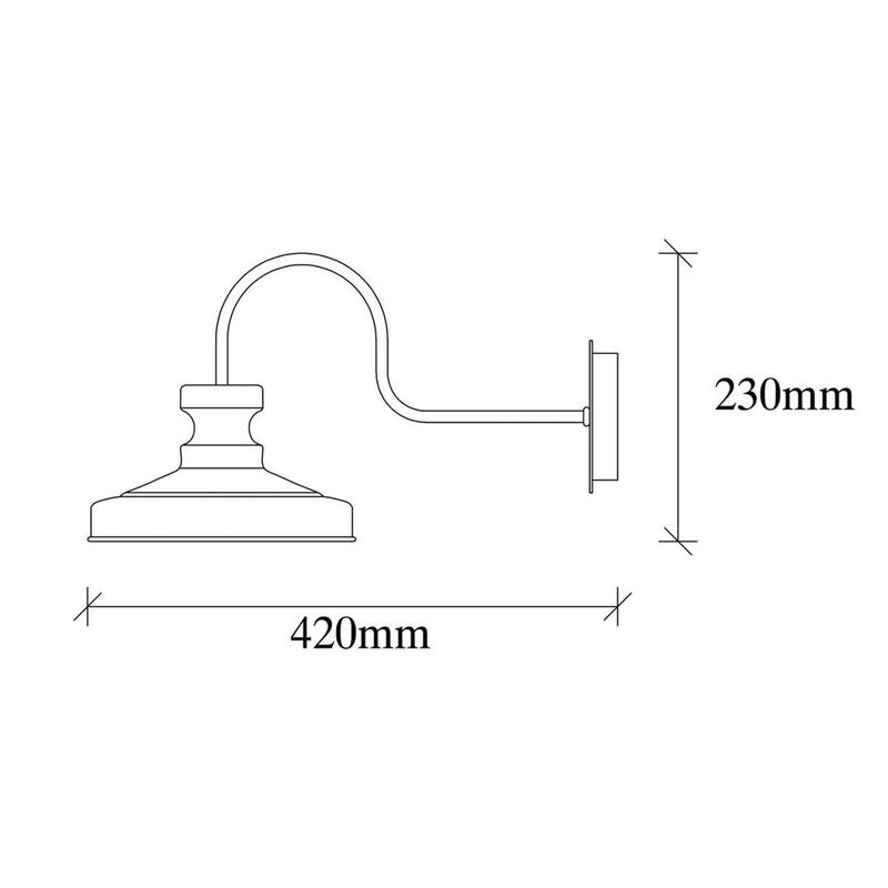 Opviq Wandleuchte Berceste in Gold aus Metall mit E27 Fassung, B: 42 cm, H: 23 cm, T: 42 cm - Bild 3