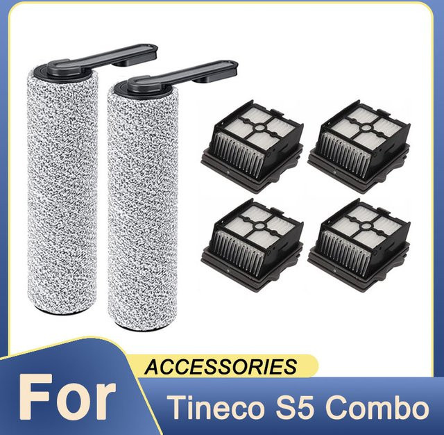 Tineco Ersatzteil-Set für Floor ONE S5 Combo Akku-Nass-Trockensauger mit Bürstenwalze und HEPA-Filter - Bild 1