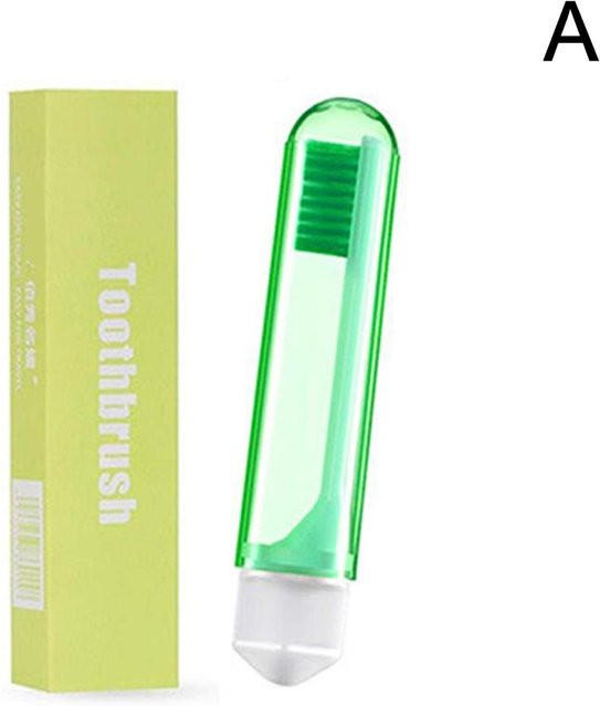Binchi Health Technology Reisezahnbürste, zusammenklappbar, superweiche Borsten, Unisex - Bild 1