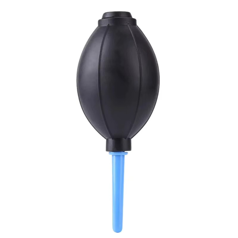 Pumpen-Staubreiniger in Schwarz als Gummiball-Luftpumpe und Staubgebläse zur Reinigung von Kameraobjektiven und Sensoren für digitale DSLR-Spiegelreflexkameras - Bild 3