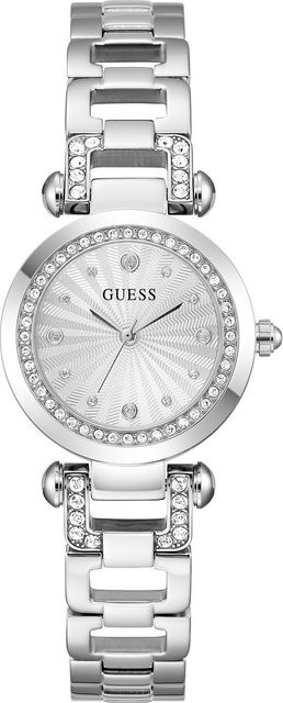 Guess Damenuhr Ginger, Quarz, Edelstahl, Gold, 30 mm, 1 ATM - Bild 1