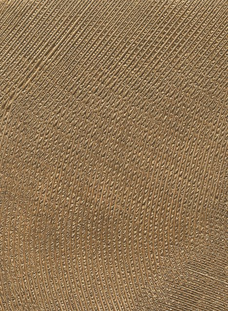 Élitis Carta da parati Lithos RM 1119 71 Tapete in Steinoptik mit abstrakten Elementen in Silber und Gold - Bild 1