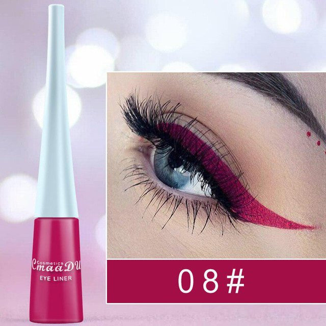 CmaaDu Eyeliner-Stift, flüssig, matt, 08# - Bild 1