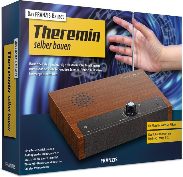 Franzis Theremin selber bauen, Holz, Braun - Bild 1
