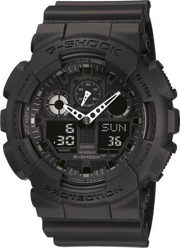 Casio Armbanduhr Analog-Digital, Schwarz, Kunstharz, 20 ATM - Bild 1