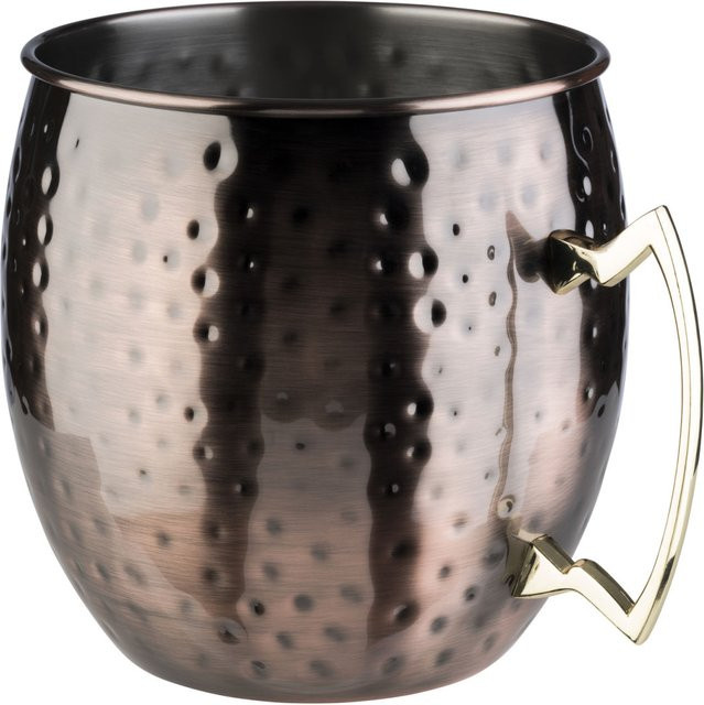 APS Flaschenkühler Moscow Mule aus Edelstahl in Kupfer Optik mit Hammered Finish, Volumen: 5 l, B/T/H: 25 x 20 x 21 cm - Bild 2