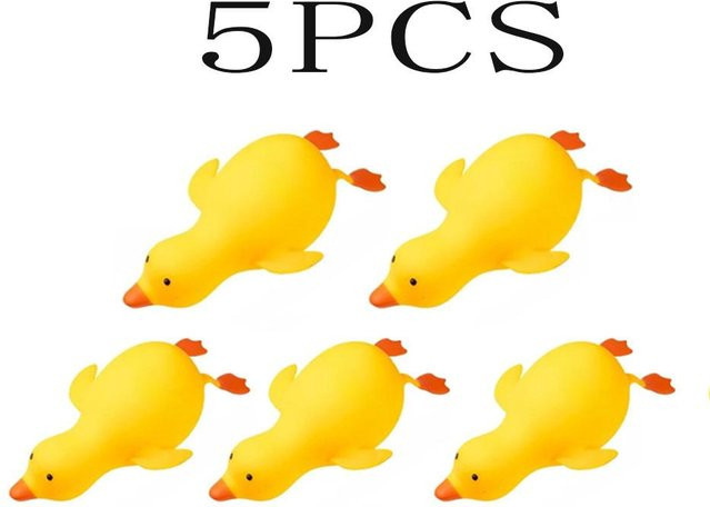 Binchi Outdoor Product Süße Gans und Ente Antistress Squishy Fidget Spielzeug, 110 Stück - Bild 1