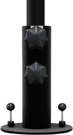 Cinas Sonnenschirmständer Smartfoot aus Metall in Schwarz für Rohrdurchmesser 18-48 mm - Bild 1