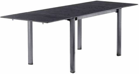 Sieger Ausziehtisch mit Vivodur Tischplatte in Grau, höhenverstellbar, B: 80 cm, H: 74 cm, L: 120 cm - Bild 1