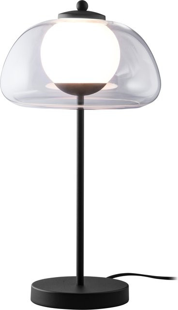 LIVARNO HOME LED-Tischleuchte mit transparentem Glasschirm - Bild 1