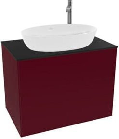 V&B Waschtischunterschrank Finion in Peony Matt mit Abdeckplatte, Breite: 80 cm, Tiefe: 50,1 cm - Bild 1