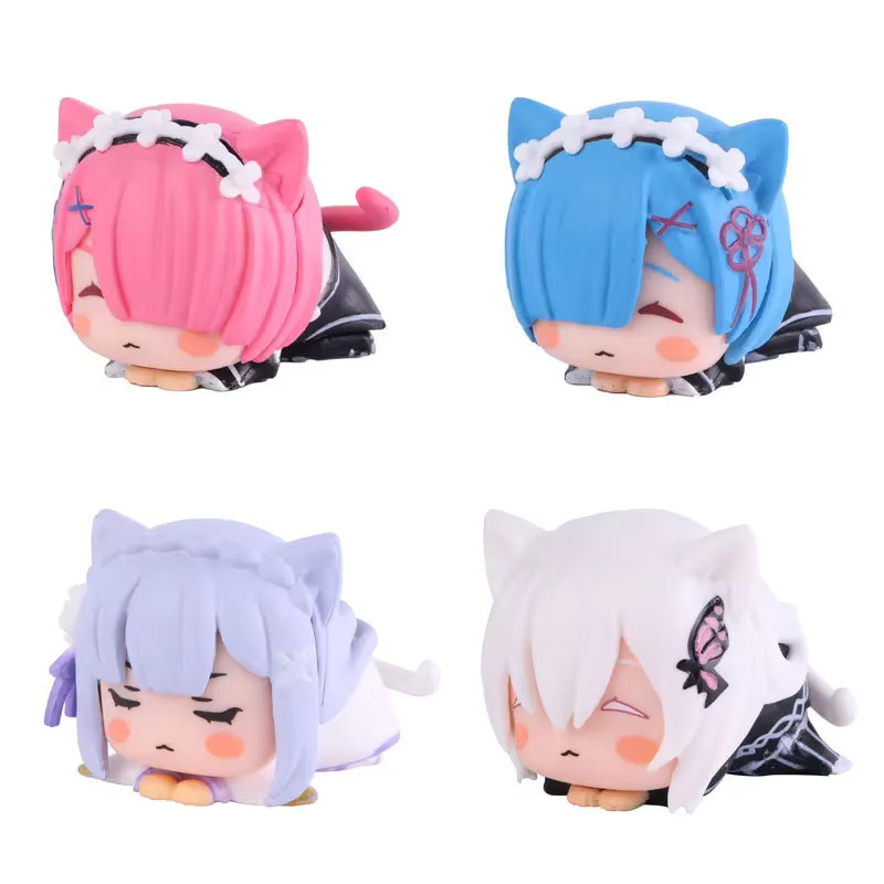 Bandai Re:Zero Emilia Ram Statuen, Anime-Figuren, Einzelfigur - Bild 4