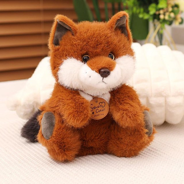 Kidsly Fuchs Plüschtier, Kuscheltier, 26cm, Orange - Bild 1
