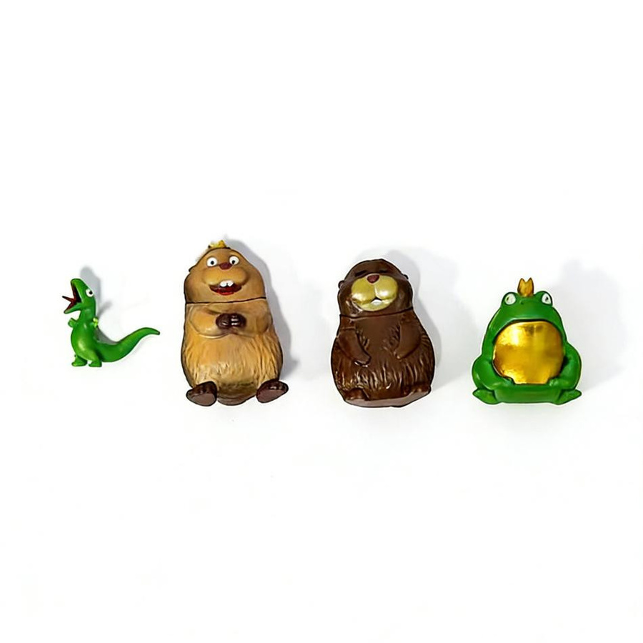 Yiran toy 1 Biber-Verwandlungsplan Box Hoppers Figuren 12-teiliges Set - Bild 1