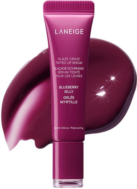 Laneige Glaze Tint Lippen-Serum, Blaubeer-Gelee, pink, 12g - Bild 1