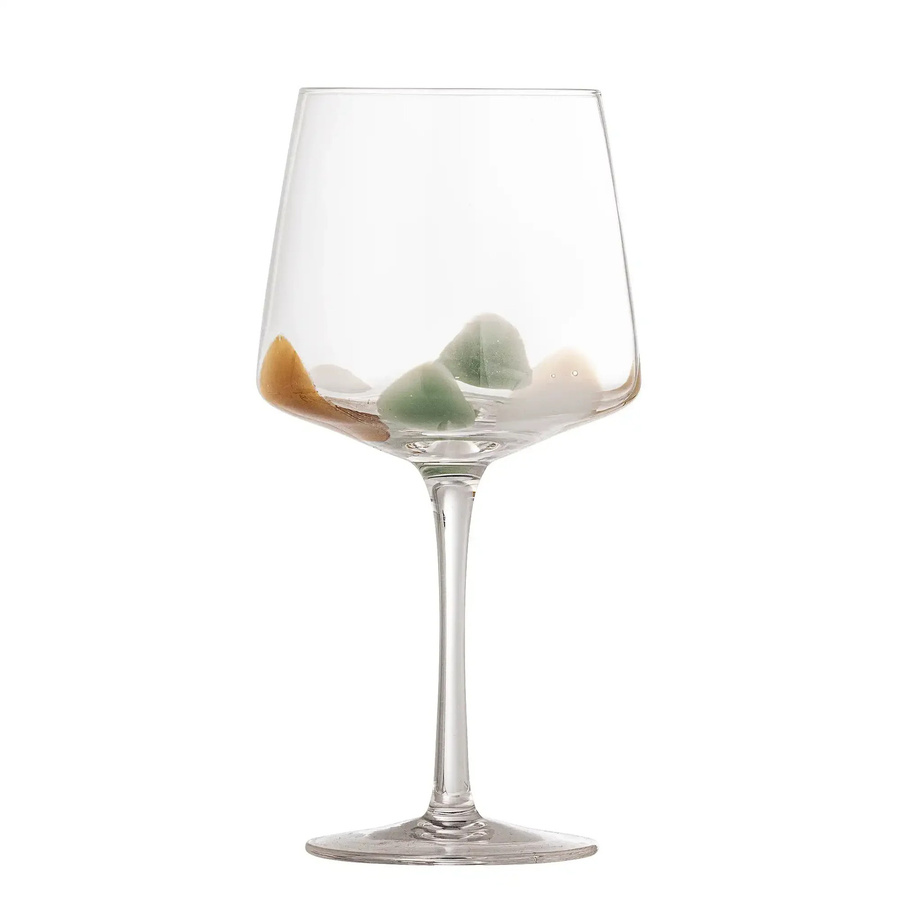 Bloomingville Weinglas Gildor aus Glas in Braun - Bild 1