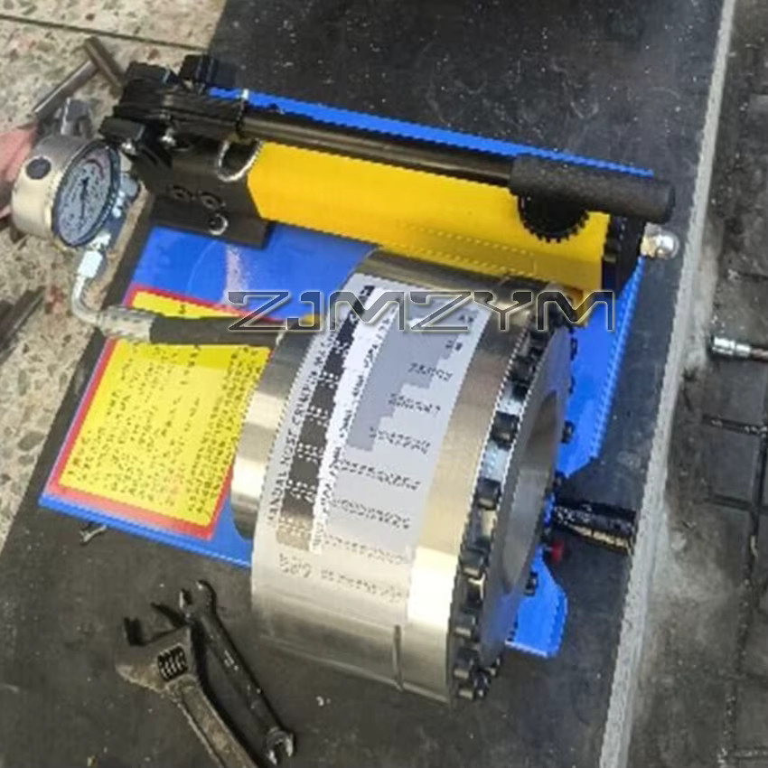 ZJMZYM HB-25 Hydraulische Schlauch-Crimpmaschine für Hochdruck-Ölleitungen, manuelle Schrumpfmaschine mit 35 MPa und 50 mm, Mehrfarbig - Bild 4