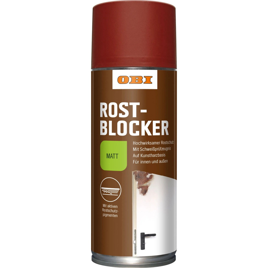 OBI Rostblocker Spray Rotbraun matt 400 ml - Bild 2
