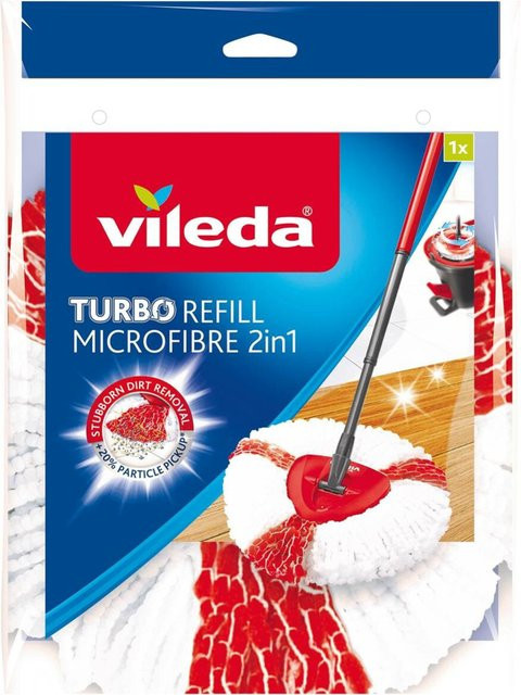 Vileda Ersatzbezug weiß B/H/L: 22 x 5 x 30 cm - Bild 1