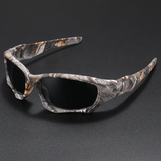 Sportsonnenbrille DSD1, rechteckig, Kunststoff, Vollrand, grau, mehrfarbig, Herren - Bild 1