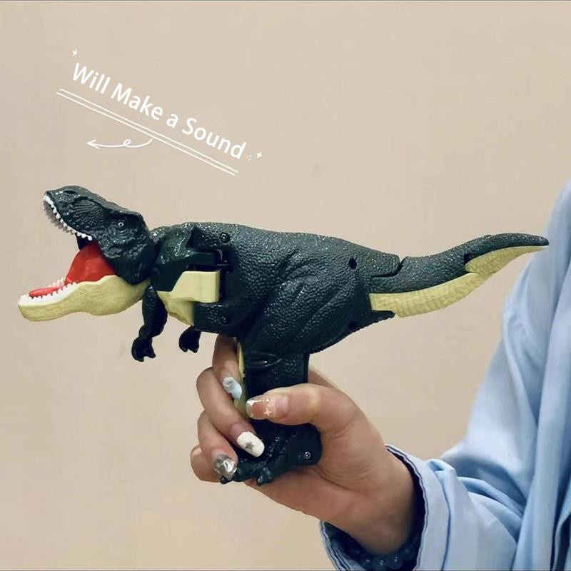 Yiran toy 1 Dinosaurier T-Rex Spielzeug Teleskopfeder Dino Fidget ab 14+y - Bild 2