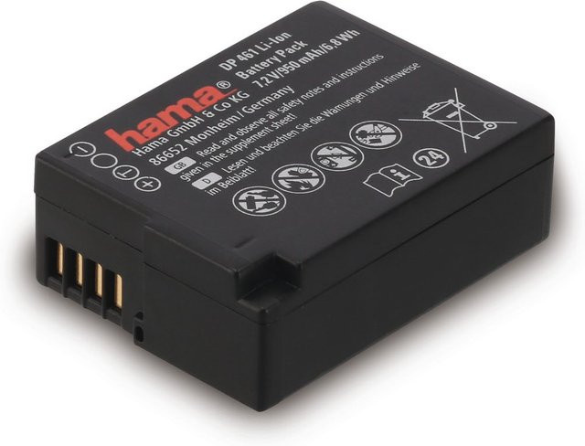 Panasonic Li-Ion-Akku DP 461 in Schwarz für DMW-BLC12 - Bild 1