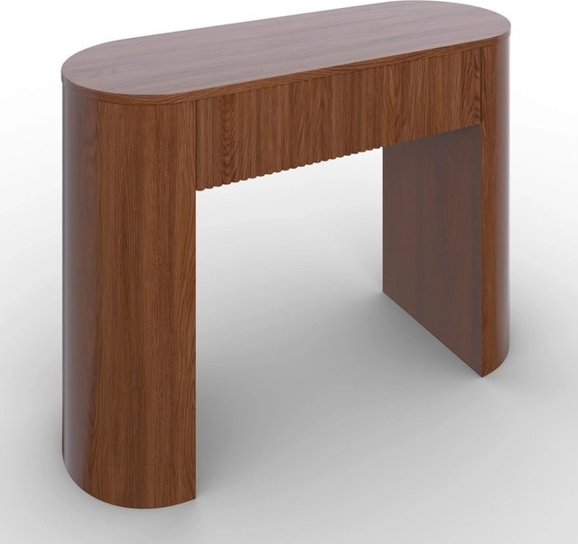 Bessagi Home Konsolentisch Noah in Walnuss, modern, MDF, B/T/H: 112 x 30 x 79 cm - Bild 1