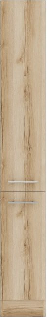 OPTIFIT Livorno290 Küchen-Apothekerschrank in Wildeiche Nachbildung, Braun, Breite: 30 cm - Bild 1