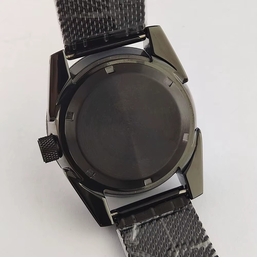 OUMASHI Uhrengehäuse Diver, Edelstahl, Silber, 43 mm - Bild 5