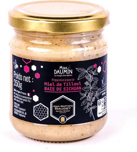 Max Daumin Lindenhonig mit Sichuan-Pfeffer 250 g - Bild 1