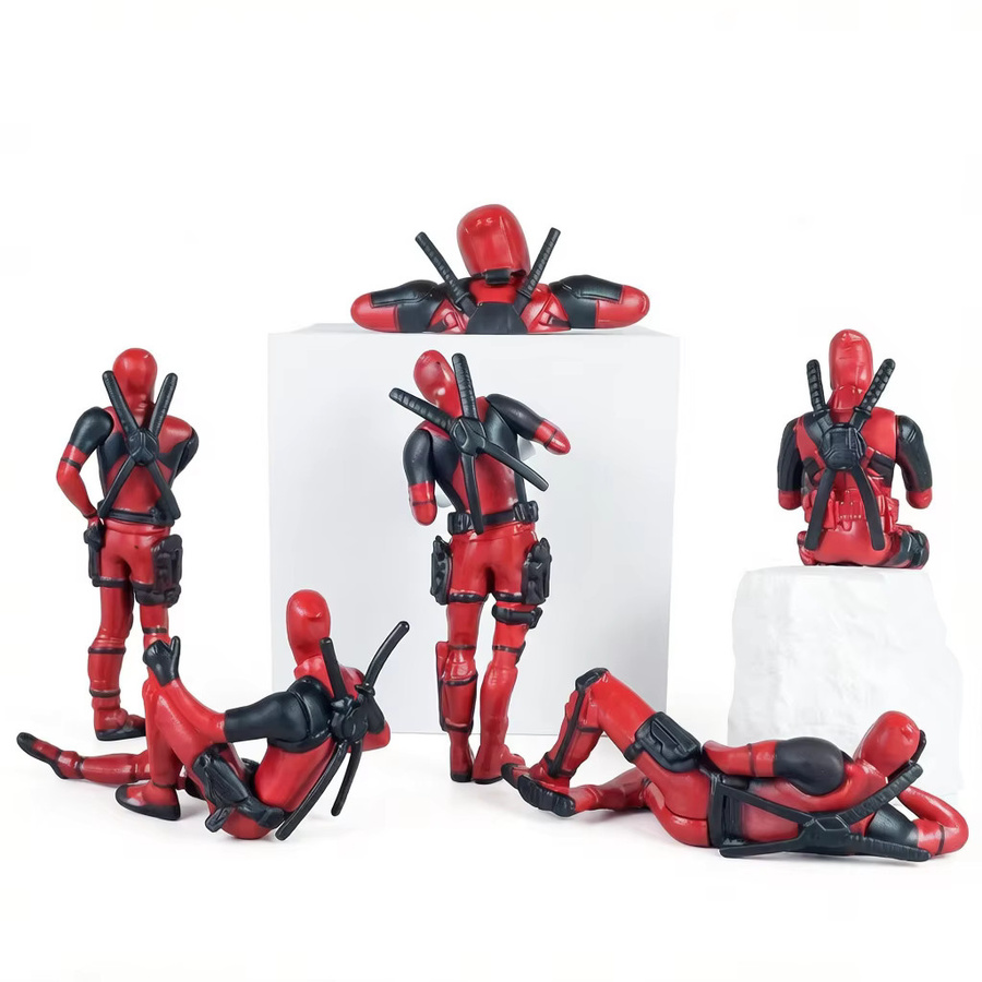 Bandai Marvel Deadpool, Figur, 6-teiliges Set - Bild 4