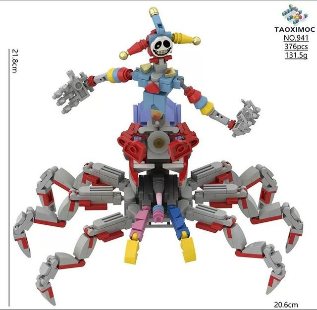 YIRAN Moc Bobble Game Time 5 Joker Spidert Baustein Montage Figur, ab 14 Jahren - Bild 1