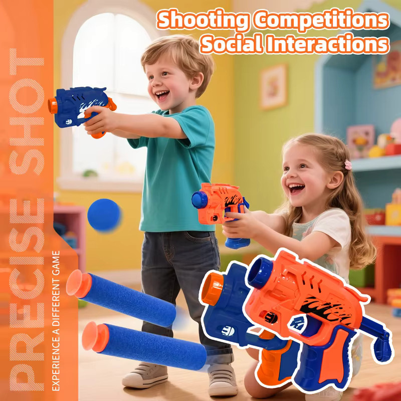 XDR Kinder-EVA-Soft-Bullet-Spielzeugpistole, Bunt / Mehrfarbig - Bild 2