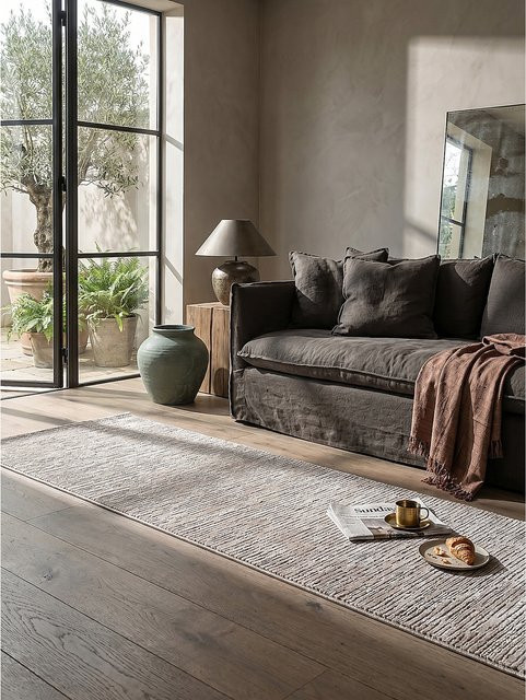 Waschbarer Läufer KASOS Kadima Design in Beige B: 80 cm, L: 300 cm - Bild 1