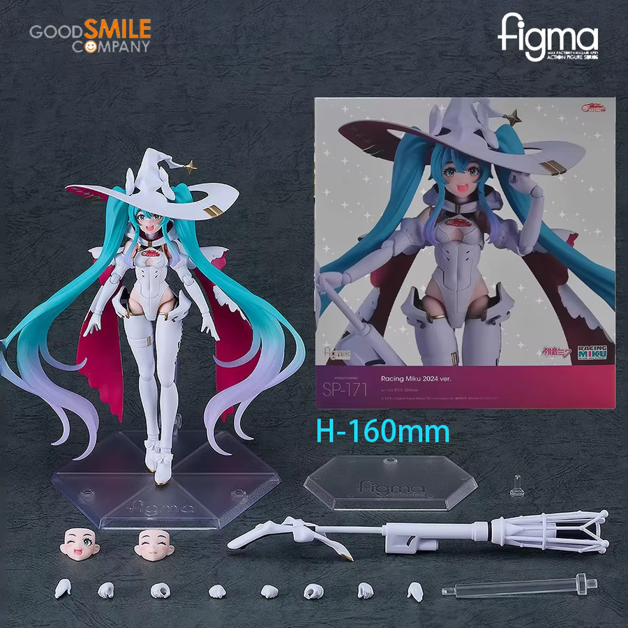GSC figma SP-171 Racing Miku 2024 Hatsune Miku, Actionfiguren, Anime-Modell - Bild 3