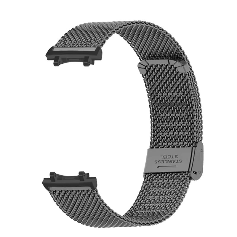 Uhrenarmband Milanaise, Edelstahl, Silber, Unisex, Amazfit T-Rex 3 - Bild 2