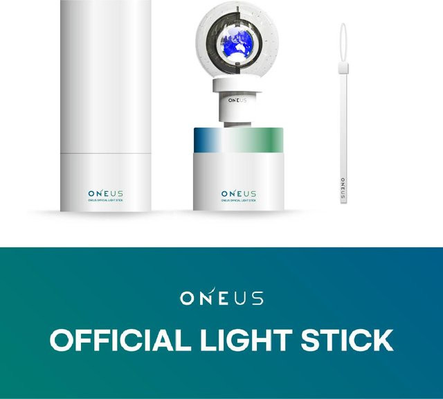 ONEUS Light Stick ver.2 in Weiß mit RGB-Beleuchtung - Bild 1