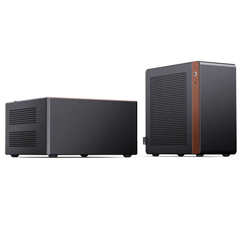 Jonsbo NV10 N10 Mini-ITX Desktop-Gehäuse aus Aluminiumlegierung in Schwarz mit 4,5 l Volumen - Bild 4