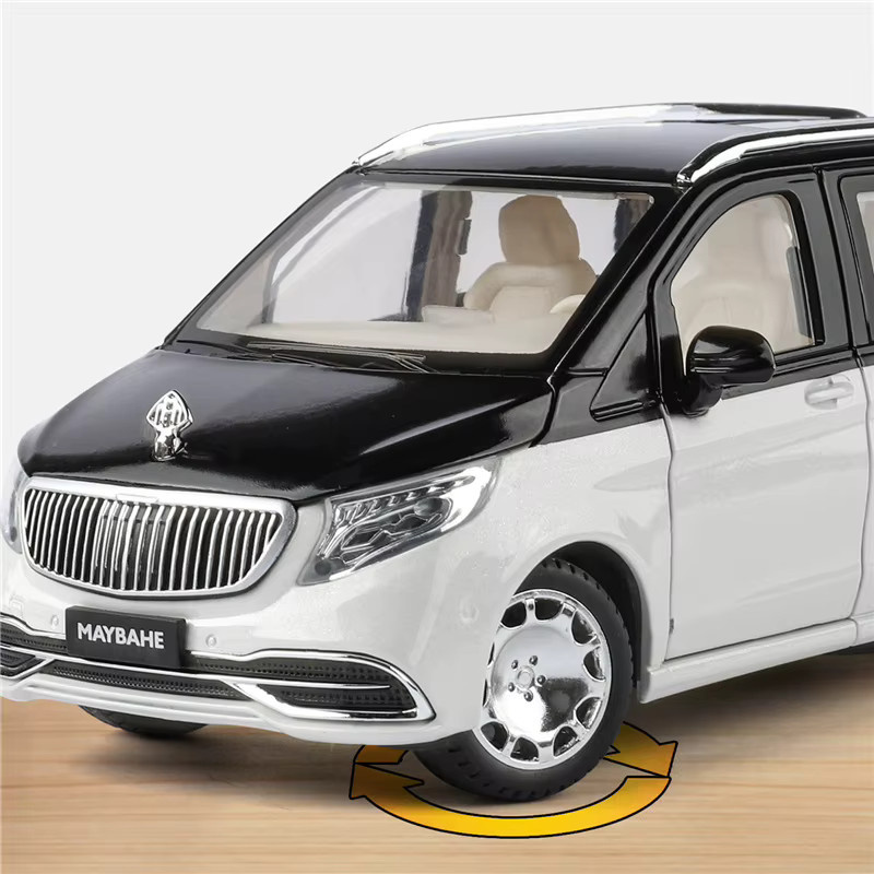 MAKEDA Maybachs VITO VS680 MPV, Automodell, 1:24, Metall, mit Licht und Sound - Bild 4