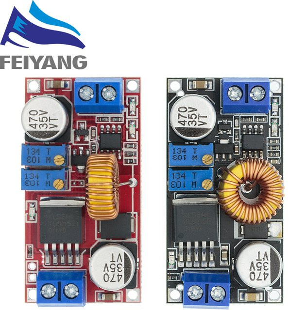 SAMIROB XL4015 5A DC zu DC CC CV Step Down Modul Multicolour Lithium Batterie Ladegerät und LED Power Converter - Bild 1