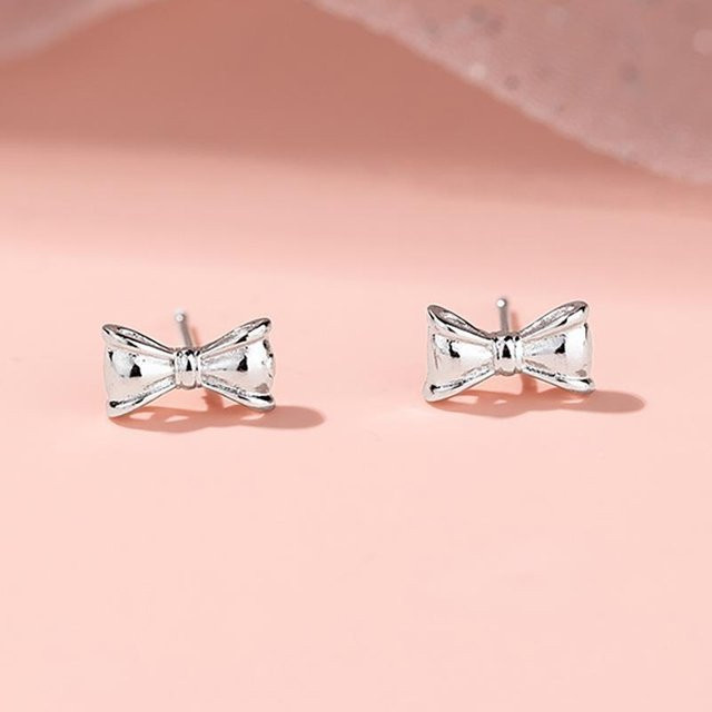 Lucky Star Jewelry Ohrringe mit Schleife, Damen - Bild 1